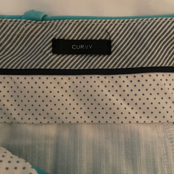 Talbots turquoise spring/summer pants. - Picture 3 of 4